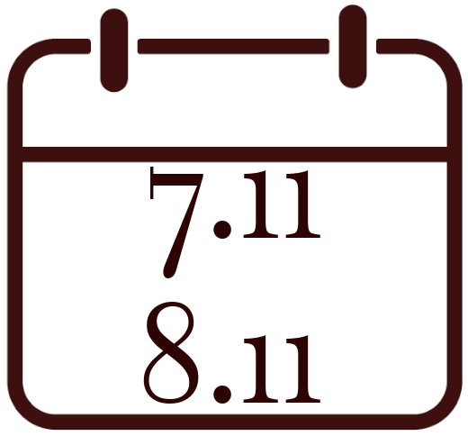 Calendar Icon 7.11 8.11 Merano WineFestival