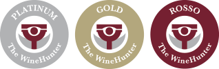 winehunter awards platinum gold rosso